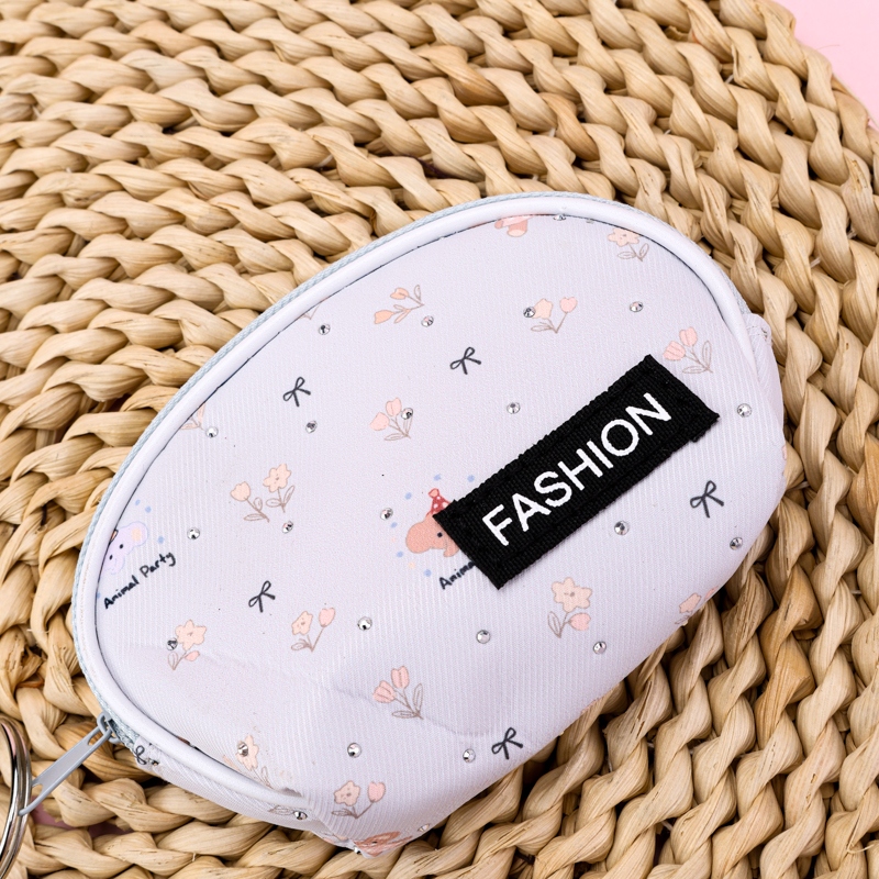 Bolso Semi-redondedo Pequeño Elefante Para Imprimir Con Etiqueta 4