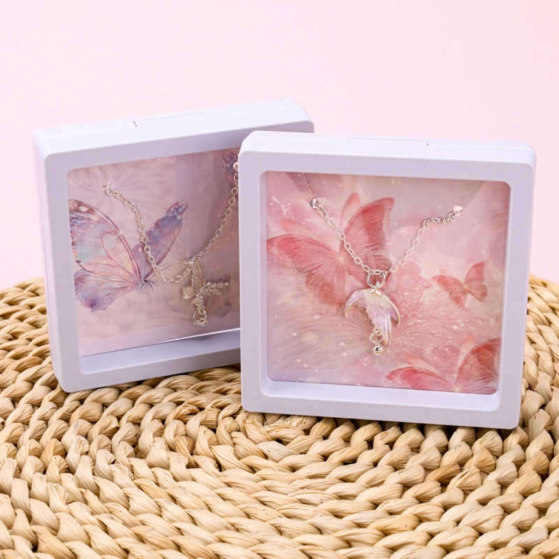 ZY-8010 Esmalte Flor Collar de Mariposa 3