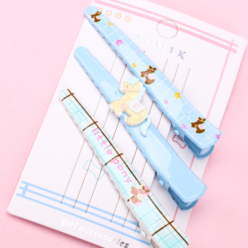 Recuadro Tres Coloreado Pequeño Pony Accesorios Puntos Clip 3