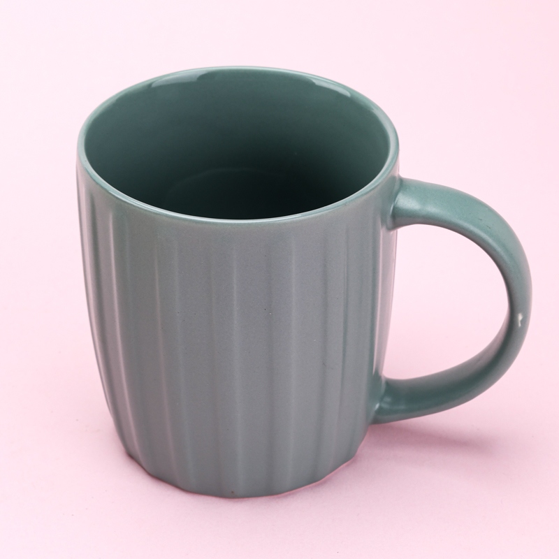C- 26 Color Glaze Cerámica Taza (Color Al Azar) 4