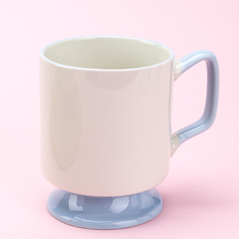 C234UNA Taza de Cerámica de Pie Alto (Pattern Random) 4