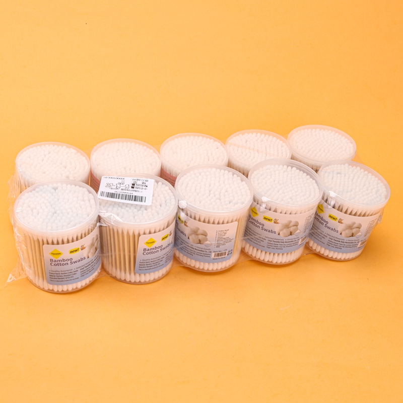 179 Caja Redonda de Bambú Swab (200) 4