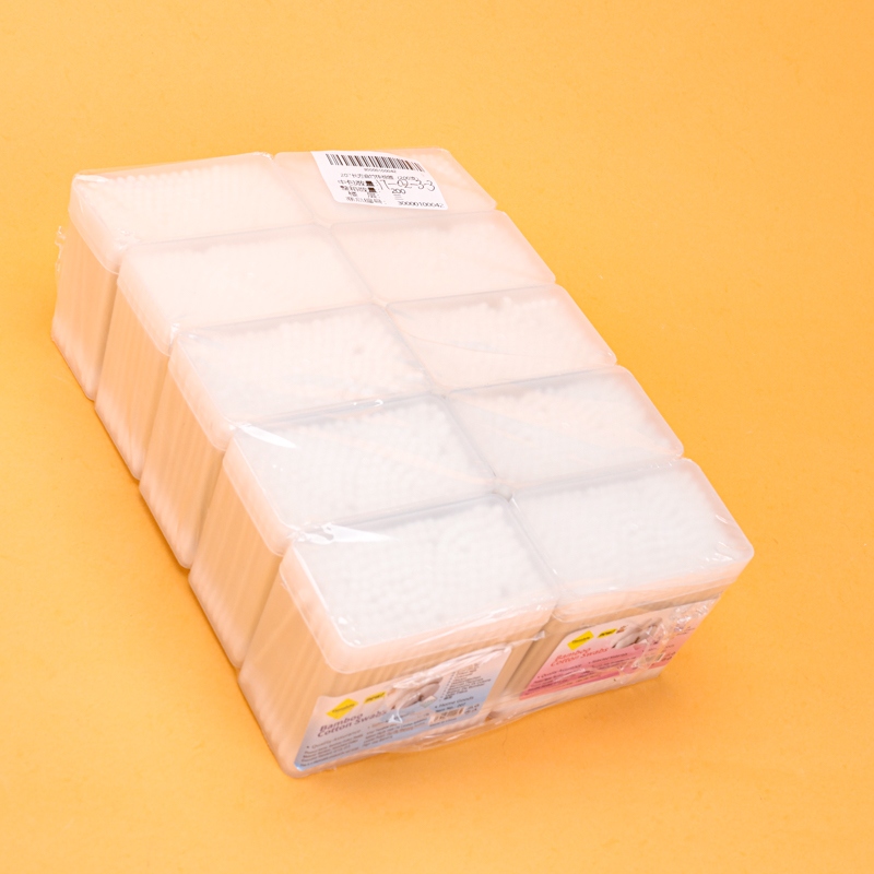207 Caja Rectangular Bambú Swab (200) 4