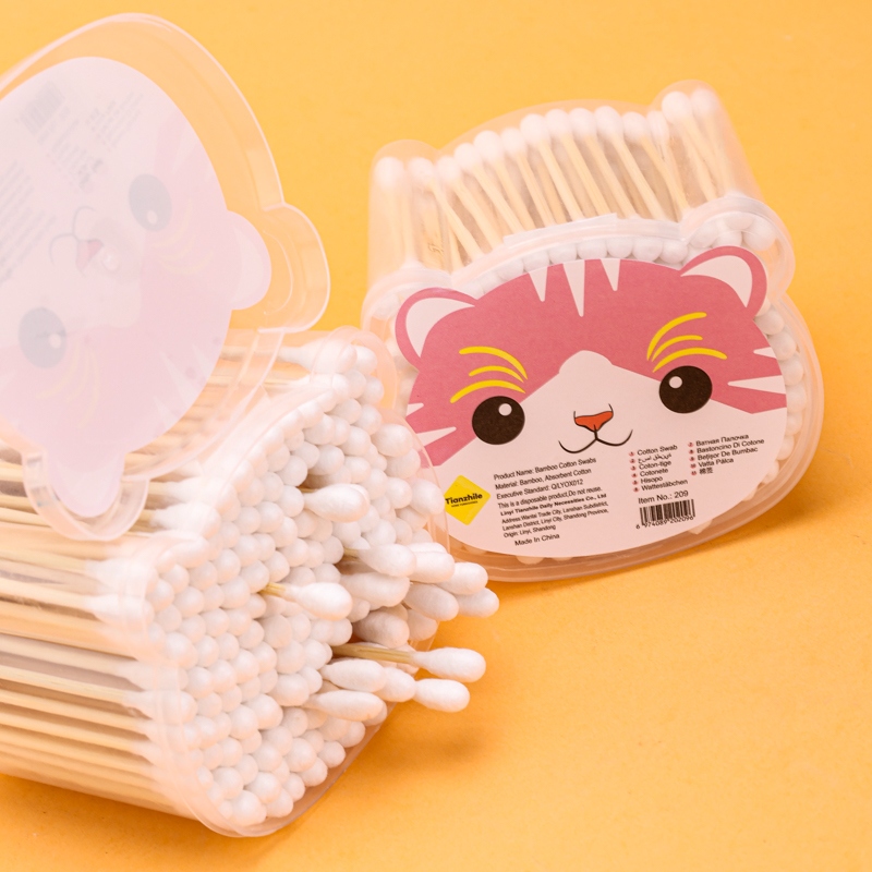 209 Maitou Bambú Stick Algodón Swab (180) 4