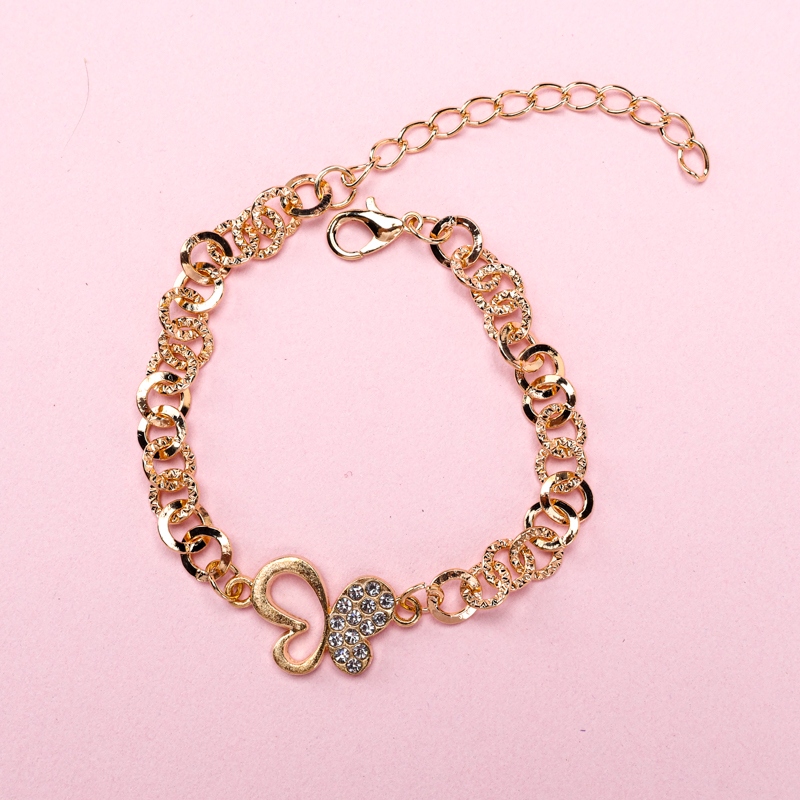Pulsera de Zircon de Diamante Simple 4