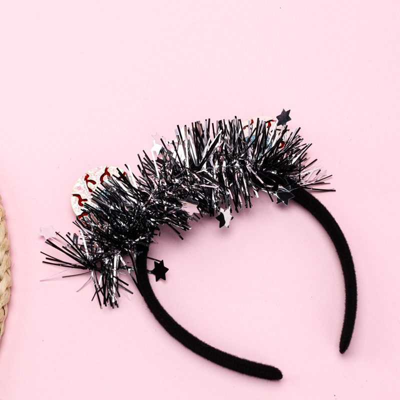 New Funny Christmas Sequin Head Buckle 4