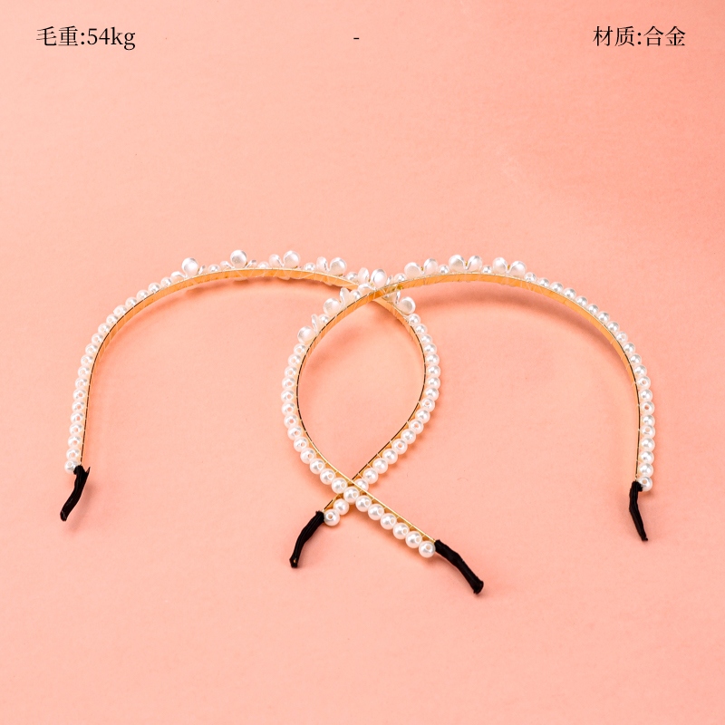 Rinstone Camellia Pearl Head Buckle 5