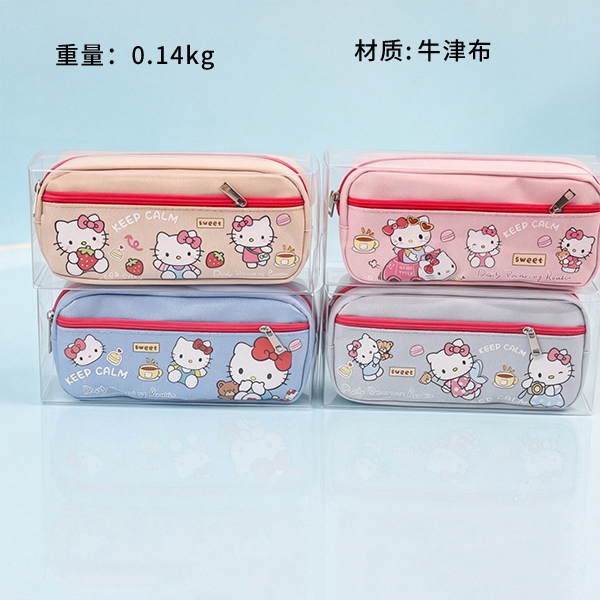 TS-183 Caja de Lápiz Doble Gatito 2