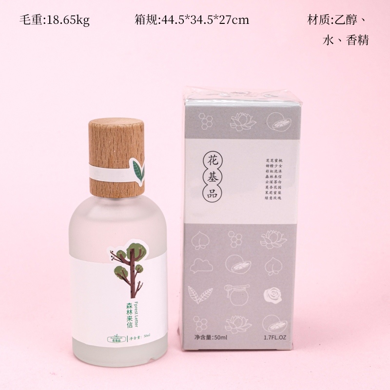 El Agua de la Fragancia de la Base de Flores Se Empaqueta Al Azar (50ml)