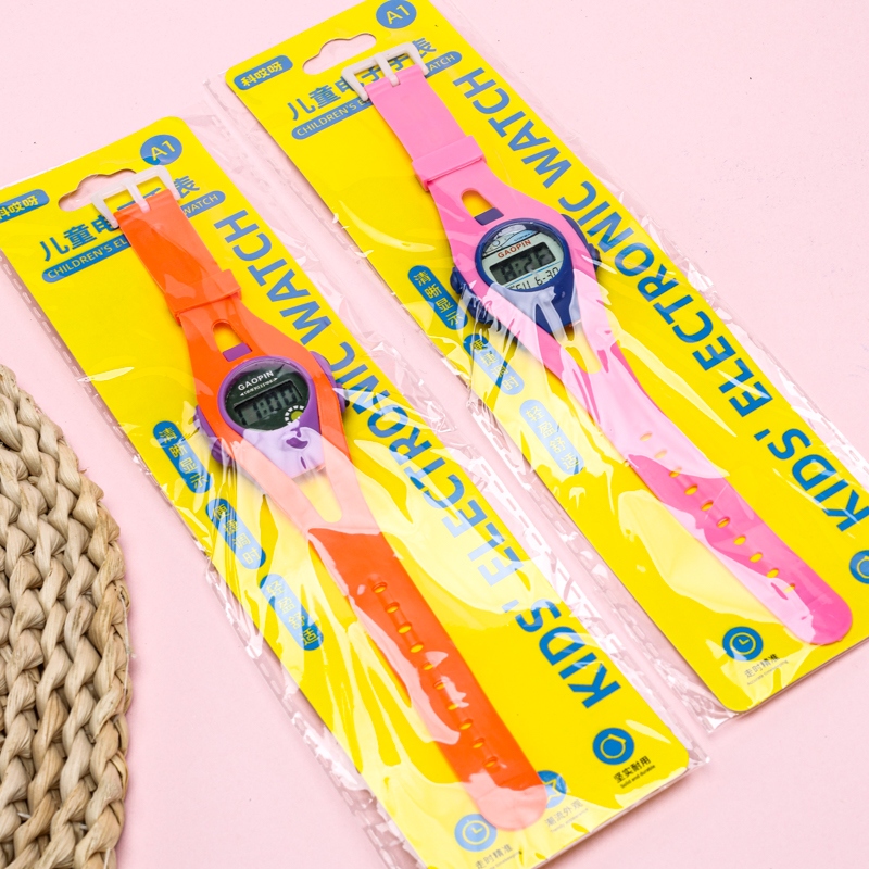 Reloj Electrónico Para Niños de Dos Colores 3