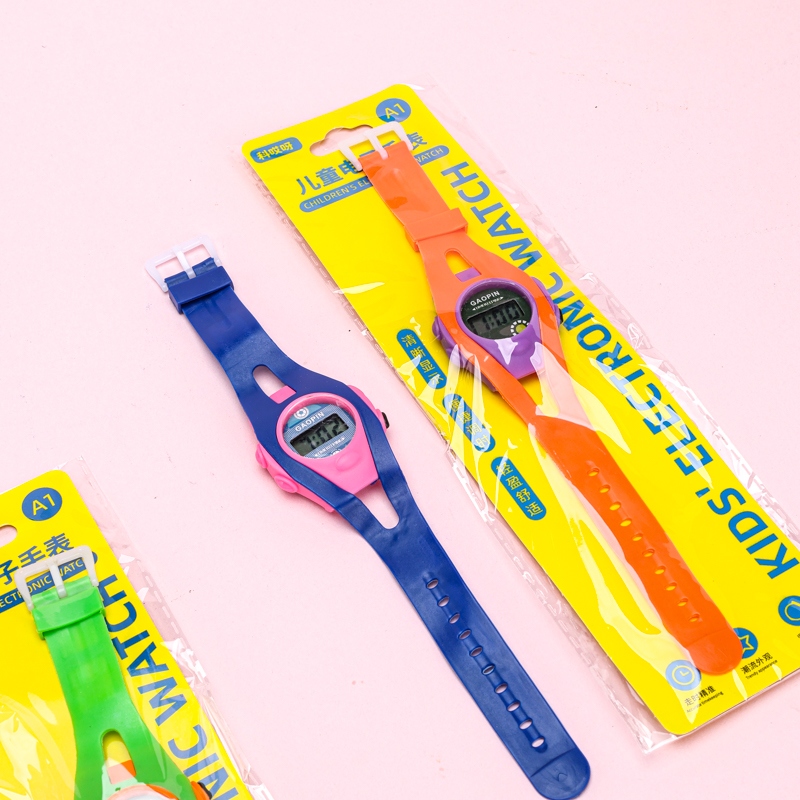 Reloj Electrónico Para Niños de Dos Colores 4