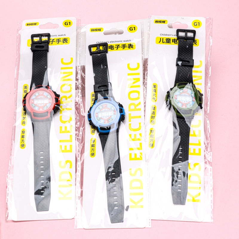Reloj Electrónico Para Niños Negros 3