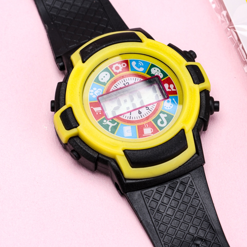 Reloj Electrónico Para Niños Negros 4
