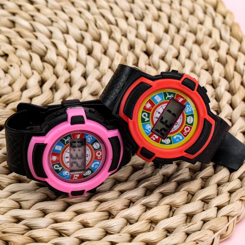 Recuadro G7 Reloj Electrónico Para Niños Negros 4