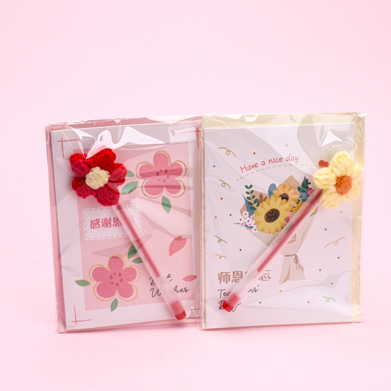 SQ-020-057 Can-pen Teacher Says Red Pen Greeting Card 3