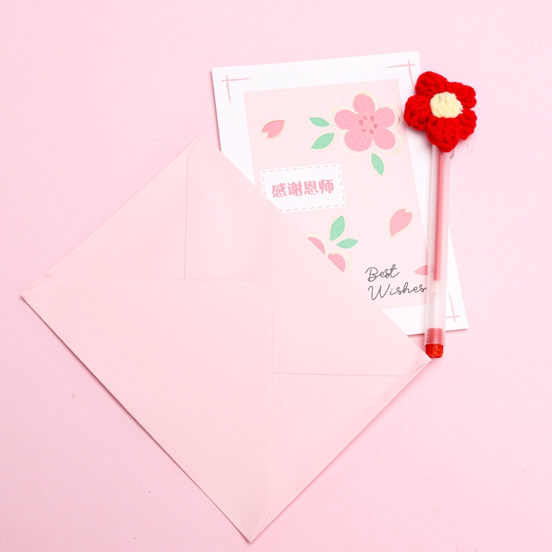 SQ-020-057 Can-pen Teacher Says Red Pen Greeting Card 4