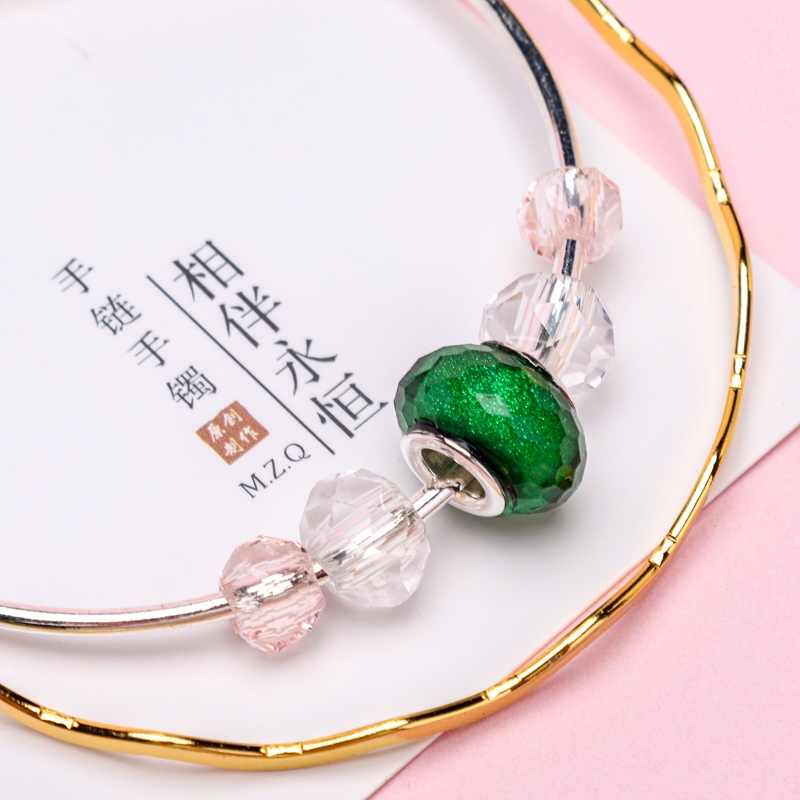 Nuevo Dos Pulsera de Cuentas de Colores 4