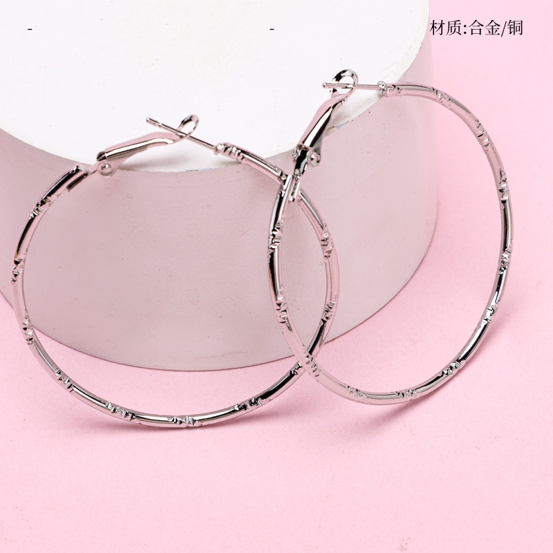 Pendientes de Bambú (Pequeño Anillo) 2