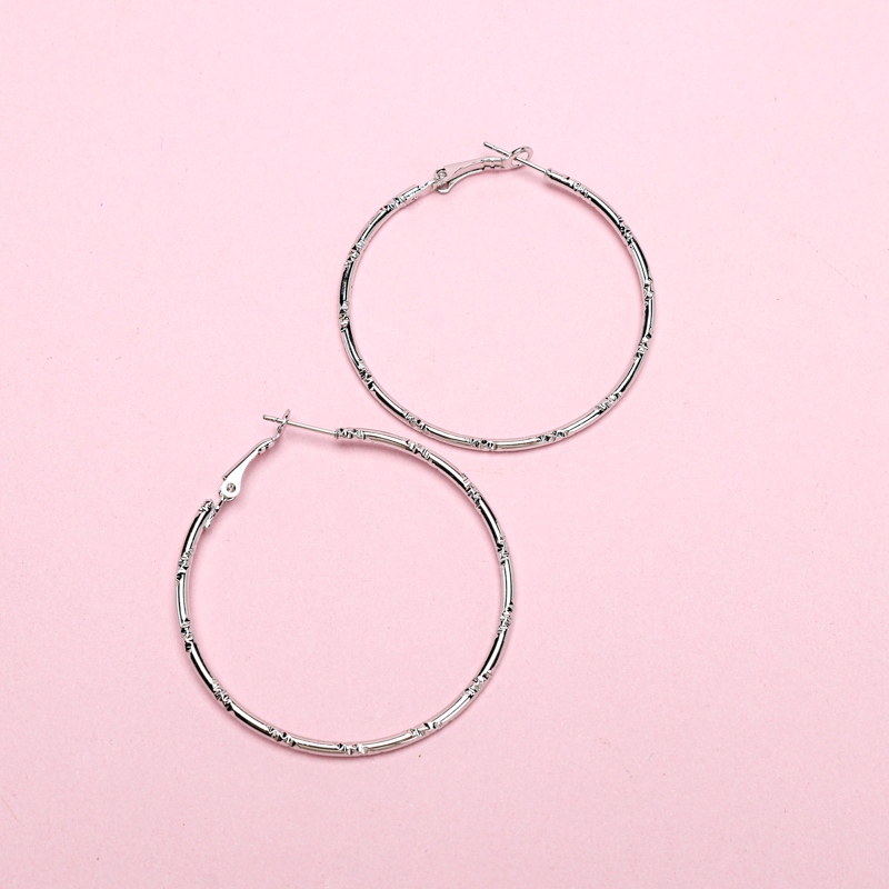 Pendientes de Bambú (Pequeño Anillo) 4