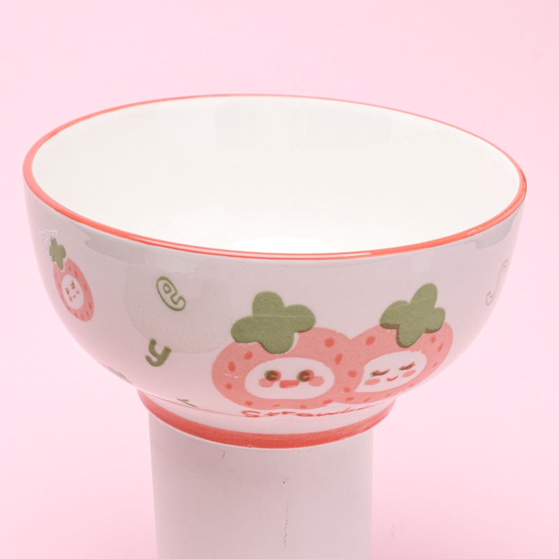 Mingxin 6 Pulgadas Ruyi Bowl (Strawberry) 4