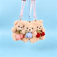 Colgante Tulip Glutinous Rice Bear Plush 3