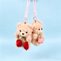 Colgante Tulip Glutinous Rice Bear Plush 4