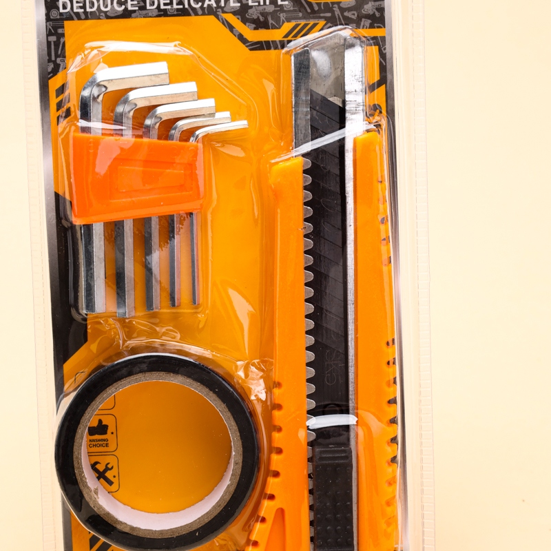 K-51849 Hexágono Dispensando Cuchillo de Arte Pluma Conjunto de Tres Piezas 4