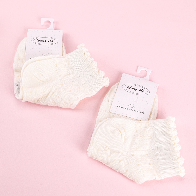 Pequeños Calcetines Blancos Encaje Señoras 4