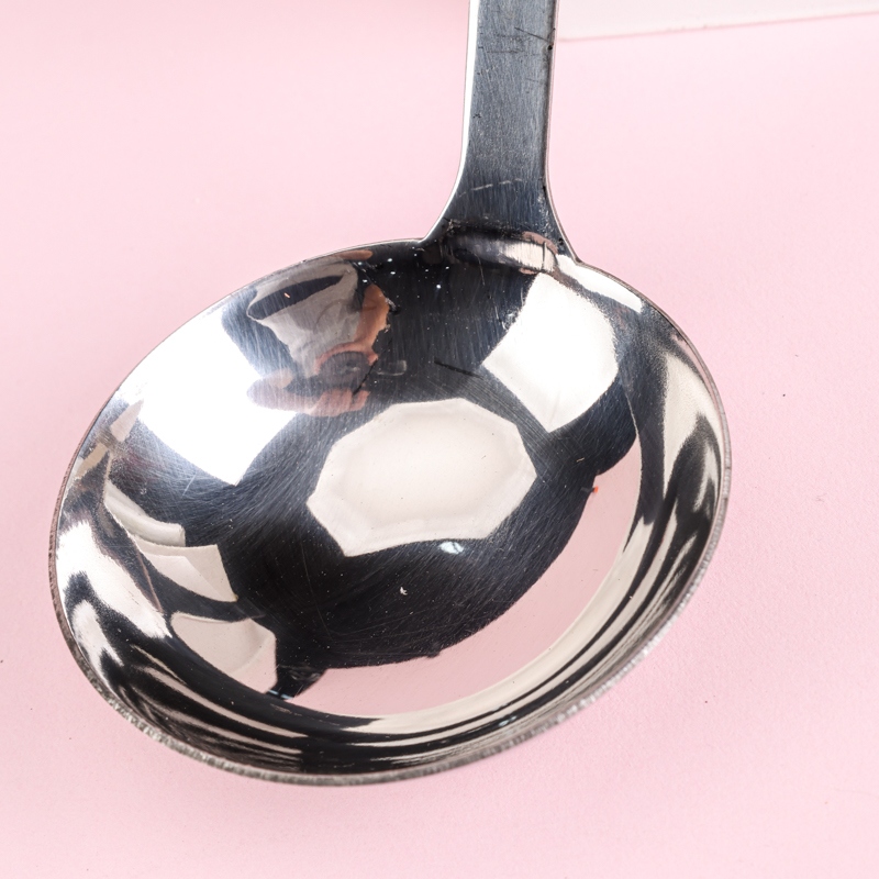 Cuchara de Sopa de Mano Corta No Magnética de Valor Por Valor 3