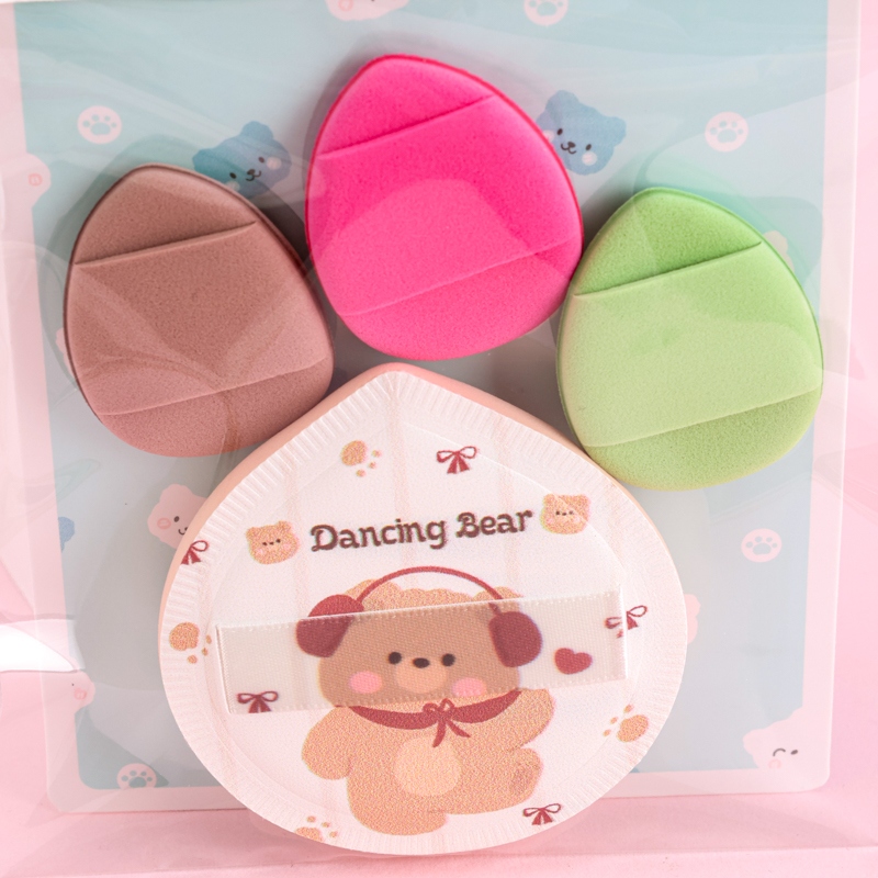 S-667 Water Drop Powder Puff Thumb Powder Puff Combinación (1 3) 4