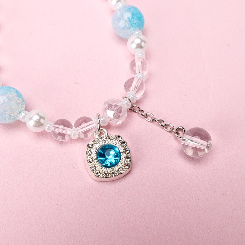 Colgante de Diamante de Color Pulsera de Perlas de Cristal 4