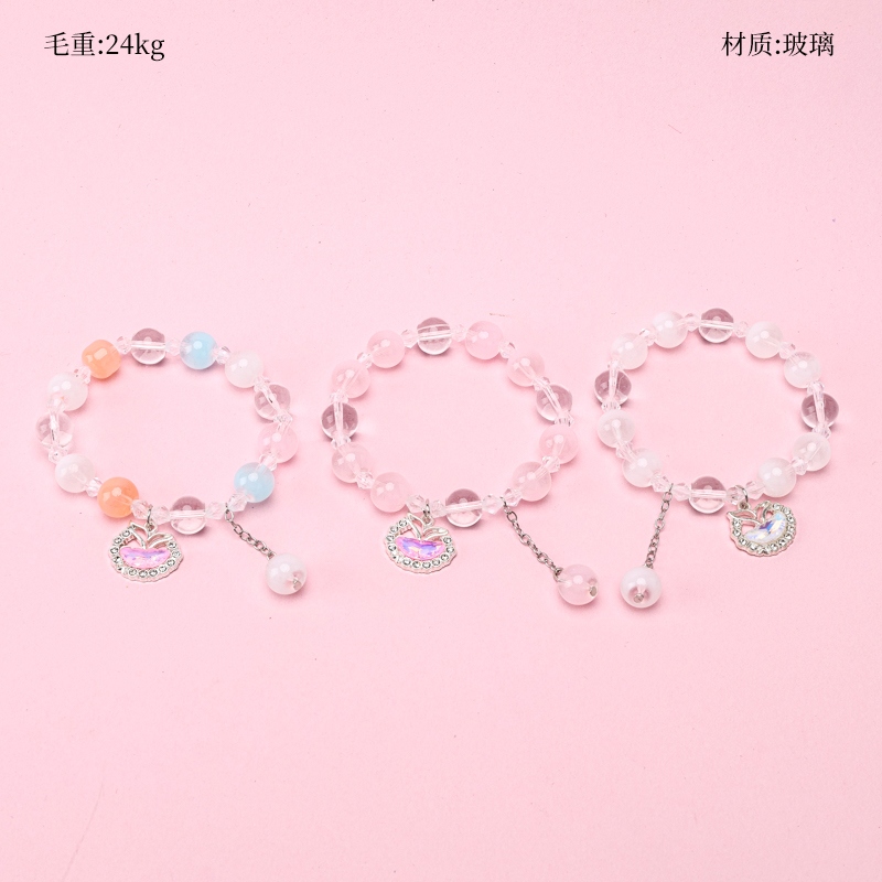 Colgante de Pescado Pulsera de Cristal