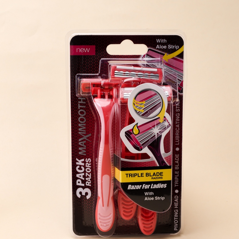 3340PK Navaja Rosa de Tres Capas (3pc) 3