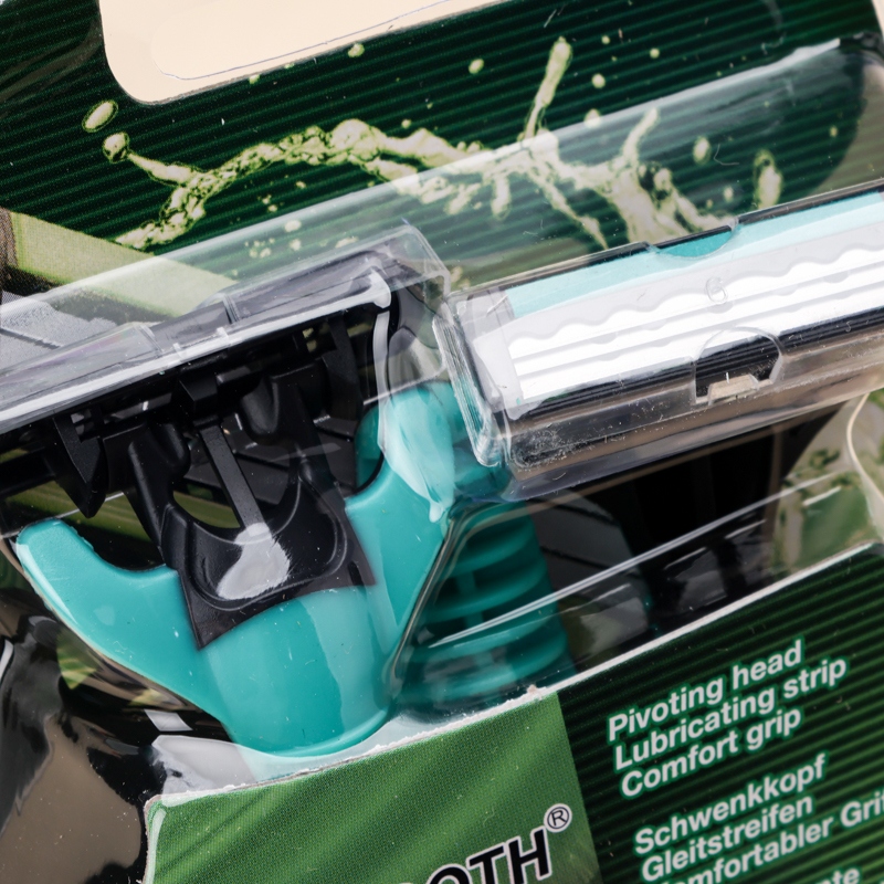 3389G Green Three-layer Shaver (3pc) 4
