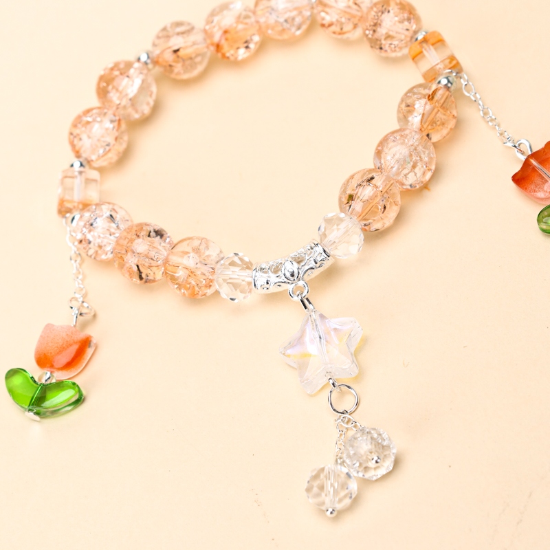 Popcorn Star Flower Tassel Pulsera 4