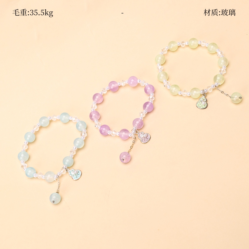 Pulsera de Cristal de Gota de Aceite 2