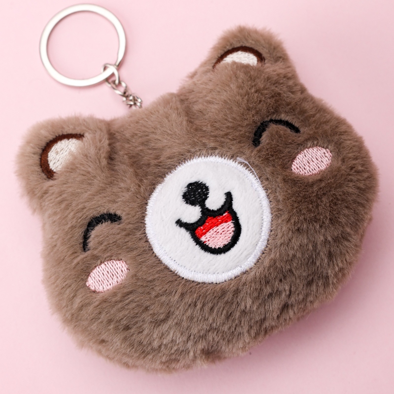 Smiley Bear Plush Colgante 3