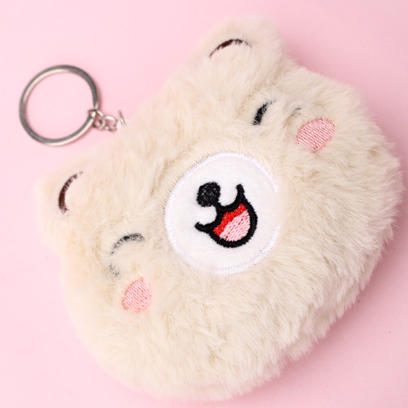Smiley Bear Plush Colgante 4