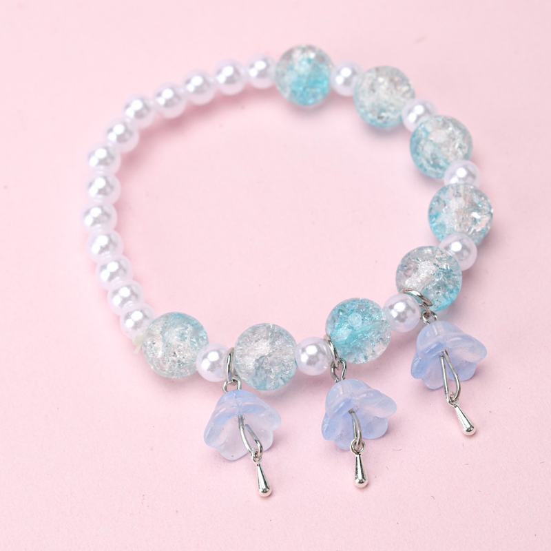 Espíritu de Hielo del Lirio del Valle Orquídea Pulsera de Perlas 3