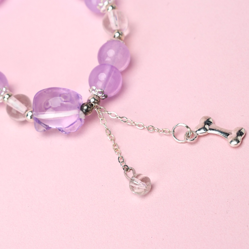 Pulsera de Cristal de la Cabeza del Gato 3