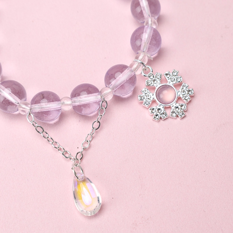 Pulsera de Cristal de Copo de Nieve 4