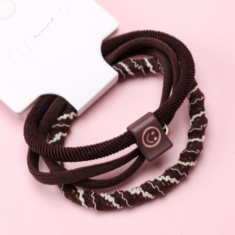 Milk Tea Smiley Etiquetas Accesorios Rubber Tendons 3