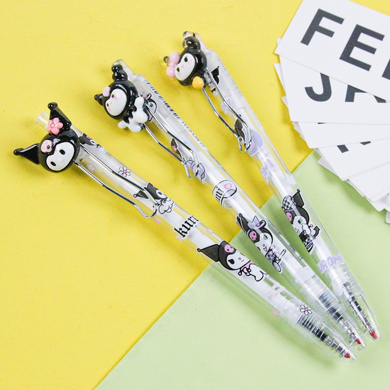 6331-1 Kuromi Retractable Gel Pen 2