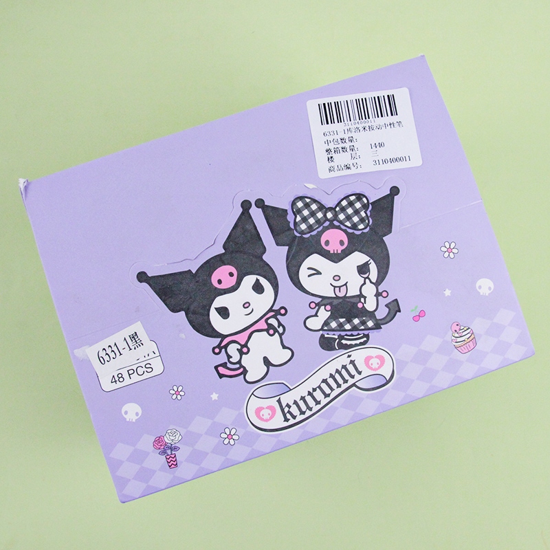 6331-1 Kuromi Retractable Gel Pen 5