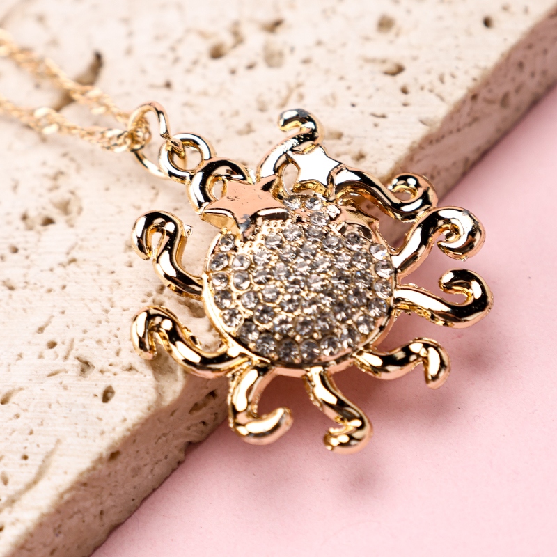 Collar de Pulpo de Diamante 4