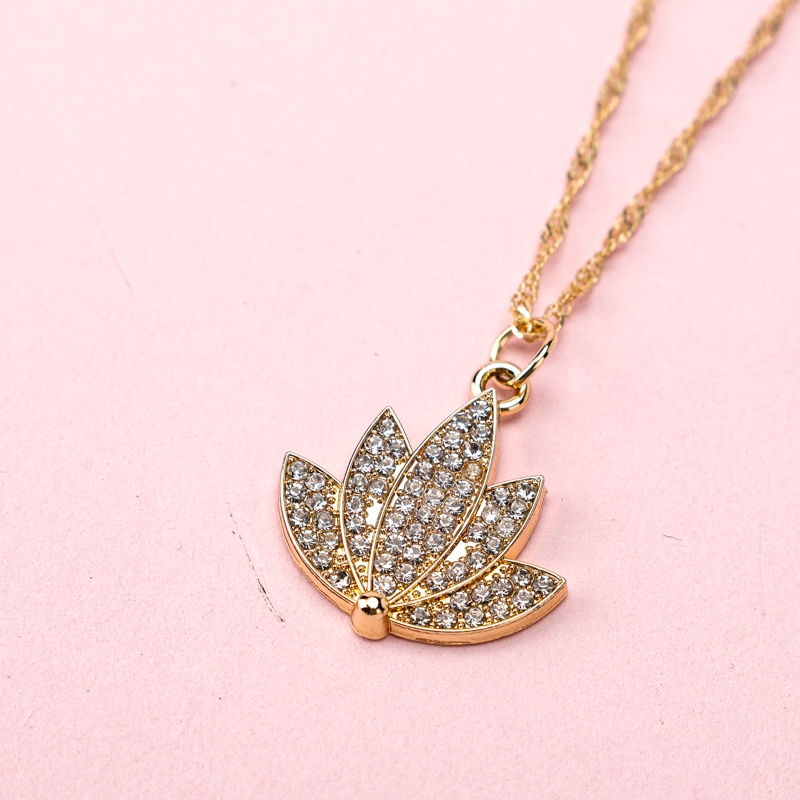 Collar de Loto de Diamante Completo 3