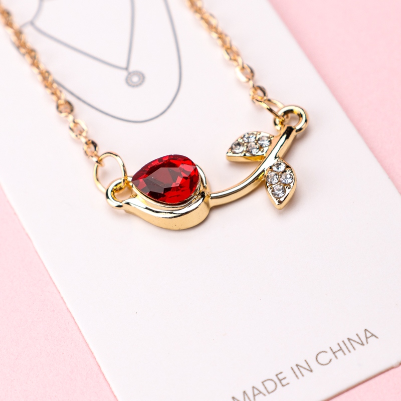 Colorido Zircon Tulip Collar 3