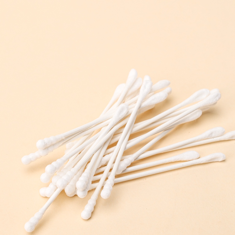 Inglés 0687 Bebé Fruncido Caja de Algodón Swabs (160) 4