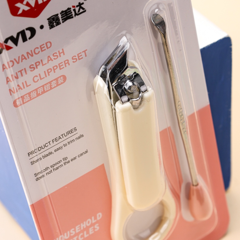XMD-XK323 Cortador de Uñas SET de Cuero (Oblique) 4