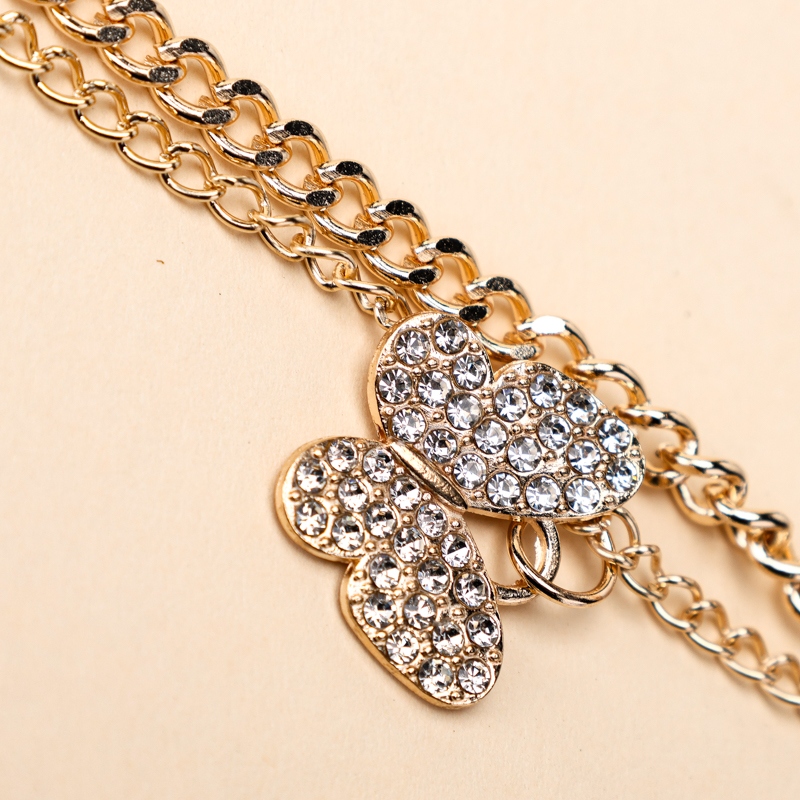 Doble Capa Perla Punto de Perforación Accesorios Pulsera 4